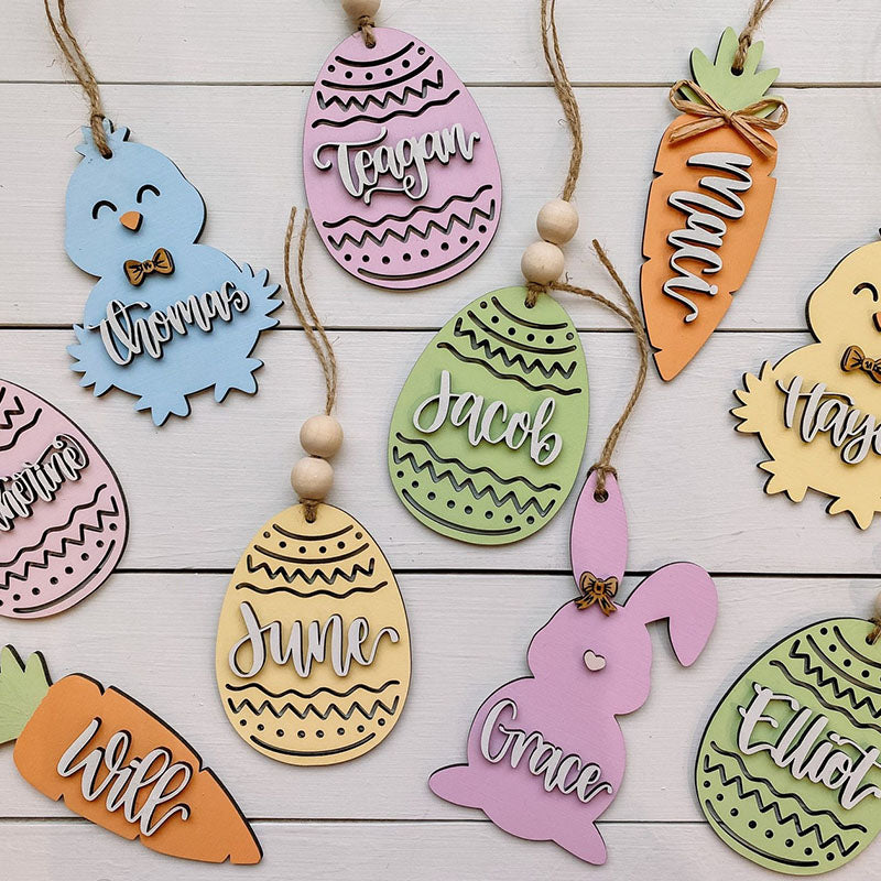 Personalized Easter Basket Tags
