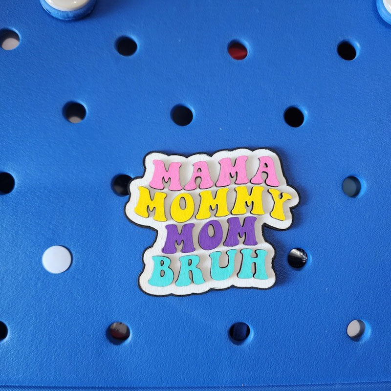 Bag Wife Mom Boss Charm, Overstimulated Moms Club Charm