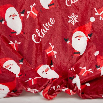 Blanket gift for boys and girls, personalized name blanket