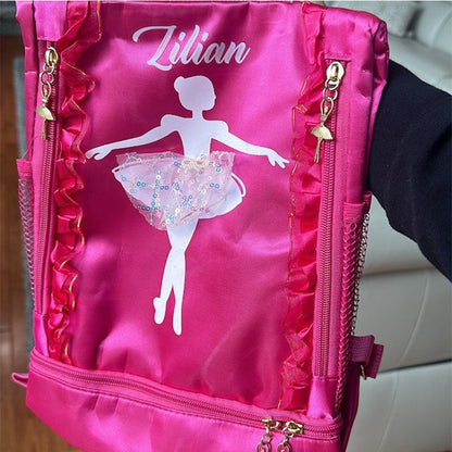 Dance Bags| Personalized Name Ballerina Backpacks