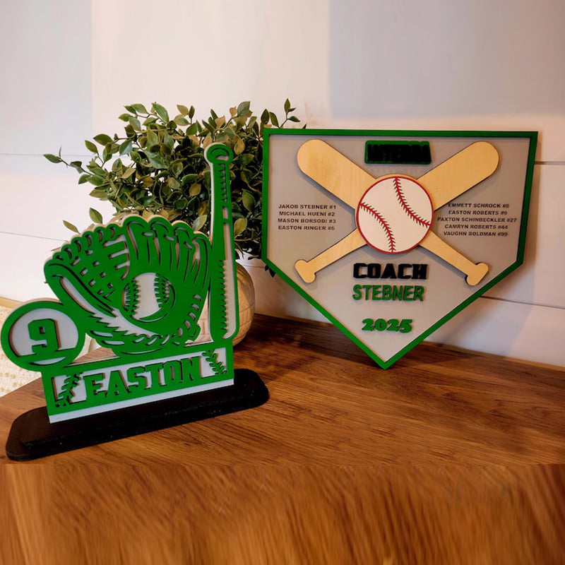 Youth Baseball Team/Player Gift Trophy Memorabilia - Base
