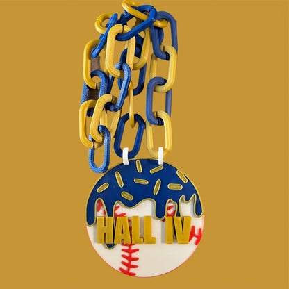 Baseball drip , drip , baseball ice cream , swag , melt , sport chains