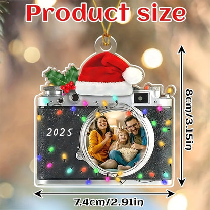 Personalized Custom Christmas Ornament - Custom Photo & Text