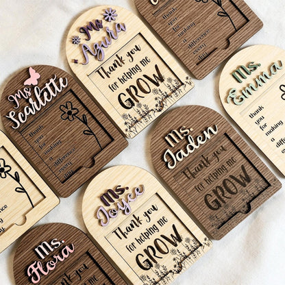 Teacher Gift End Of The Year Gift Teacher Appreciation Sticky Note Holder