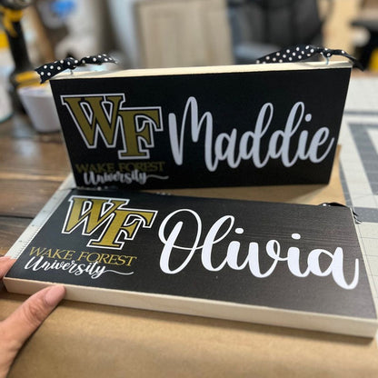 Personalized College Signs