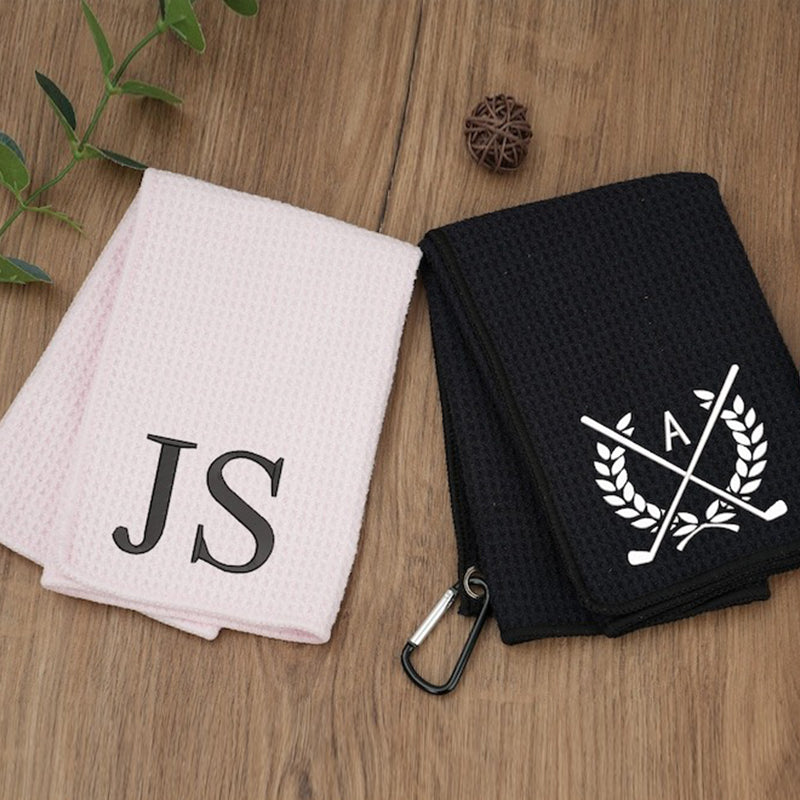 Personalized Print Golf Towel Custom Golf Towel