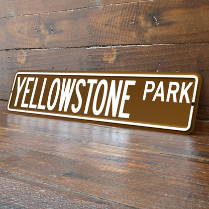Personalized 4x18 Inch Street Sign