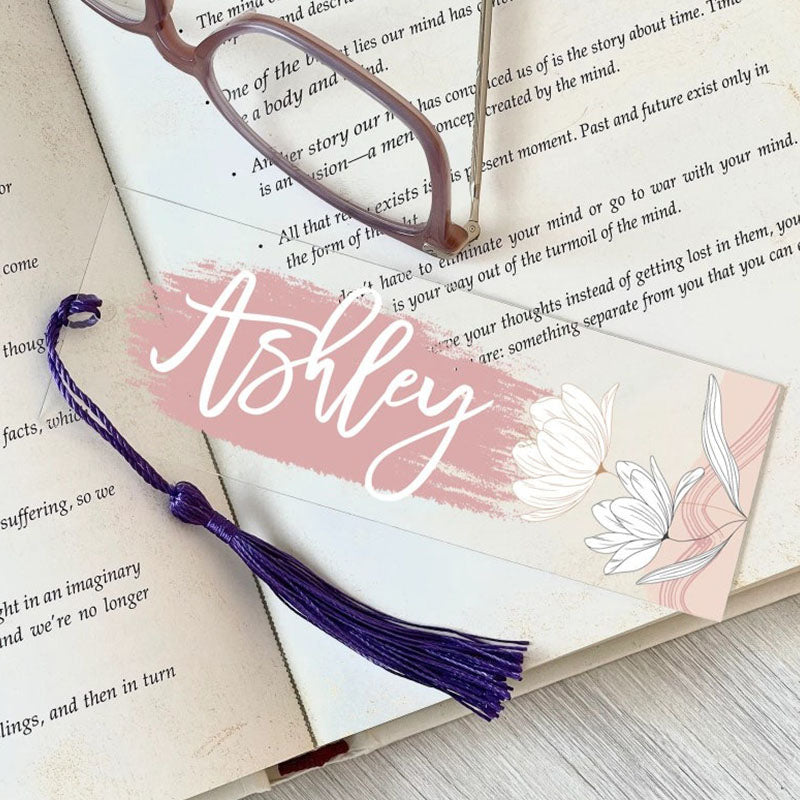 Personalized Name Acrylic Bookmark, Mothers Day Gifts, Gift For Her, Gift For Book Lovers