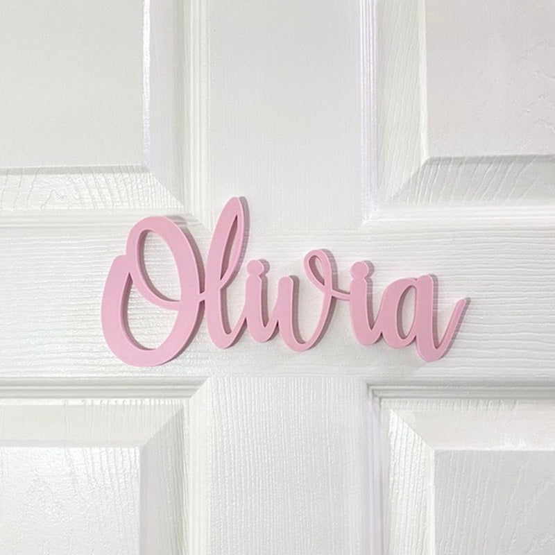 Personalized Door Sign  Name Sign Decor Nursery Name Sign