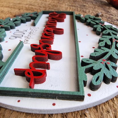 Personalized Family Christmas Ornament