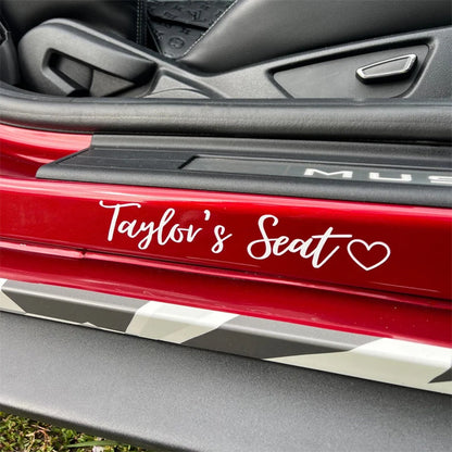 Custom Sticker Name Vinyl Decal | Car Decal | Loopy Decal | Laptop