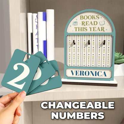 Personalized Books Read Tracker,Books Read This Year Counter