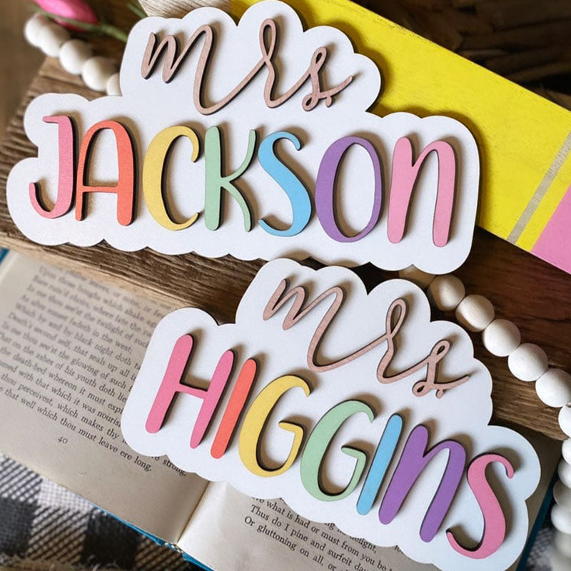 Teacher Door Hanger, Teacher Door Sign