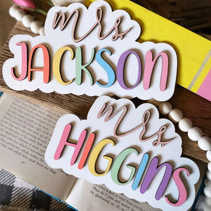 Teacher Door Hanger, Teacher Door Sign