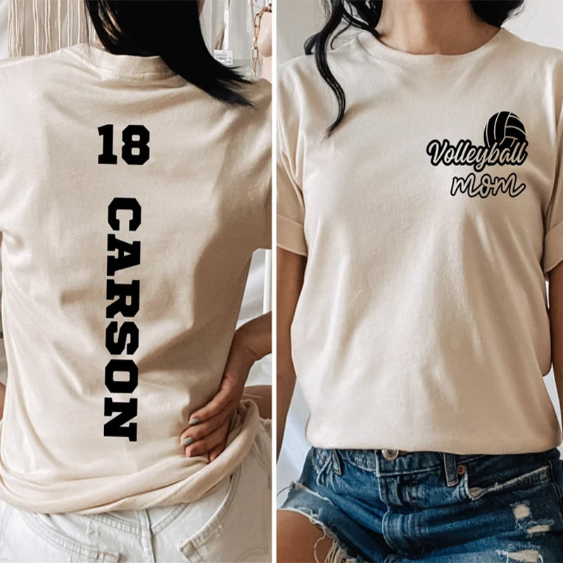 Customized Volleyball Sweatshirt, Your Name Volleyball Shirt