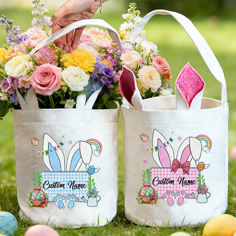 Personalized Easter Basket - Customized Easter Bag
