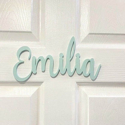 Personalized Door Sign  Name Sign Decor Nursery Name Sign
