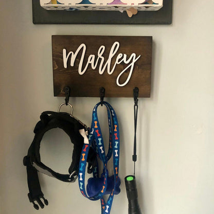 Custom Pet Leash Hanger