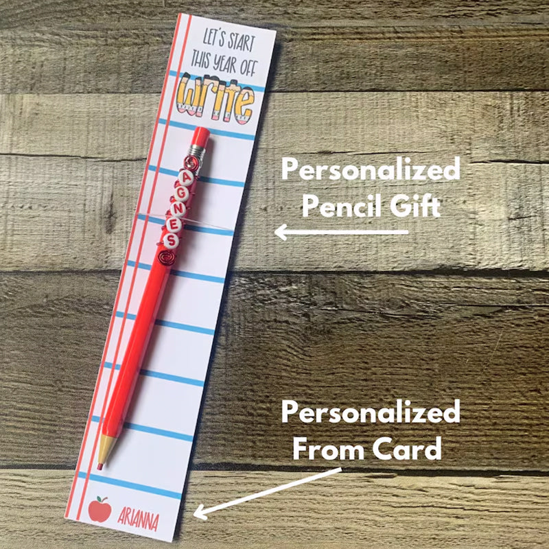 Colored Personalized Mechanical Pencils | Custom School Supplies