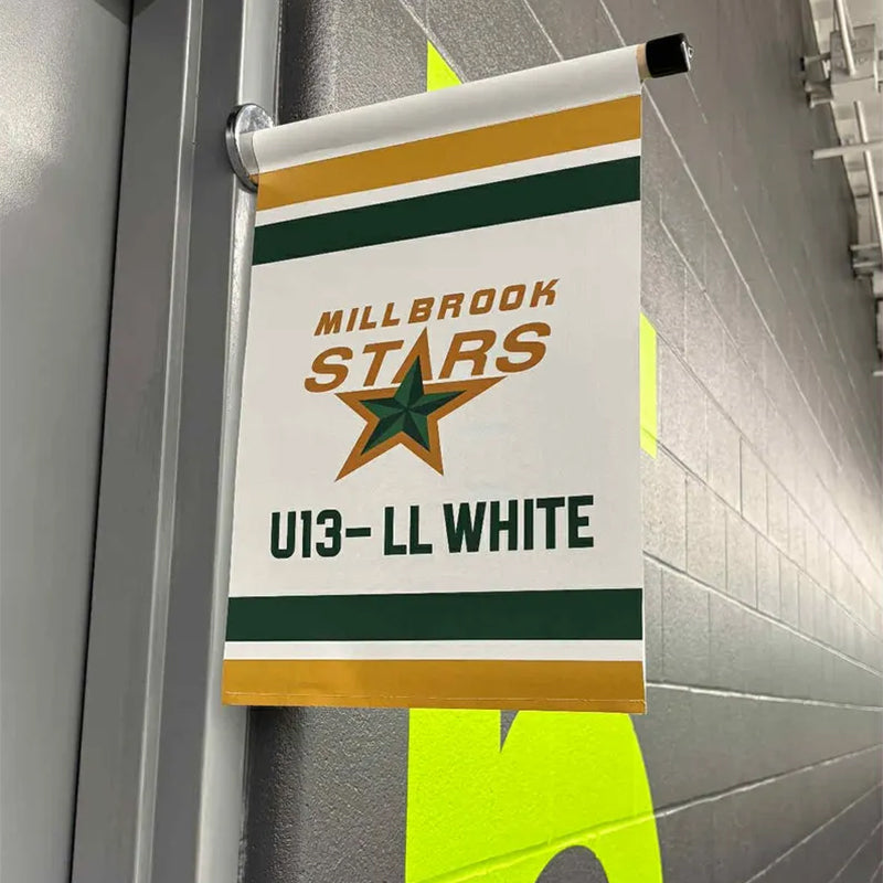 Custom Hockey Team banner  Double Sided Hockey Door Banner