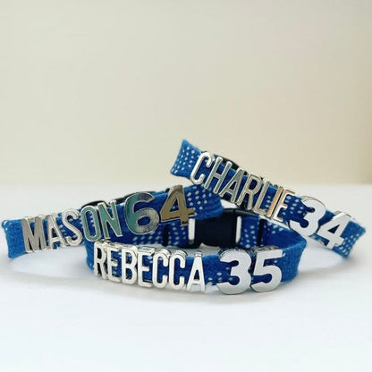 Lace Bracelet - Letters Numbers