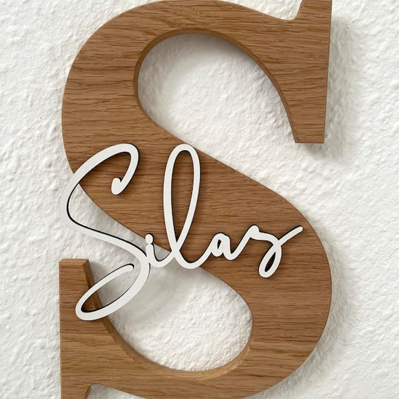 Name plate children's room decoration children's room door