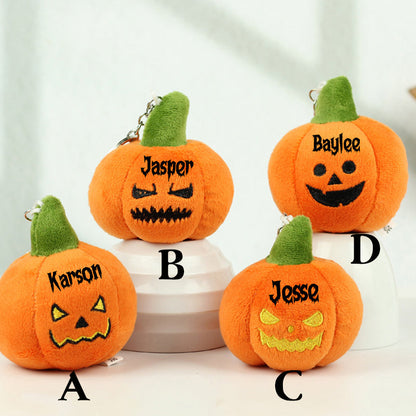 Halloween Pumpkin Keychain- Halloween Keychain