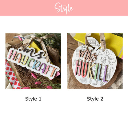 Teacher Door Hanger, Teacher Door Sign