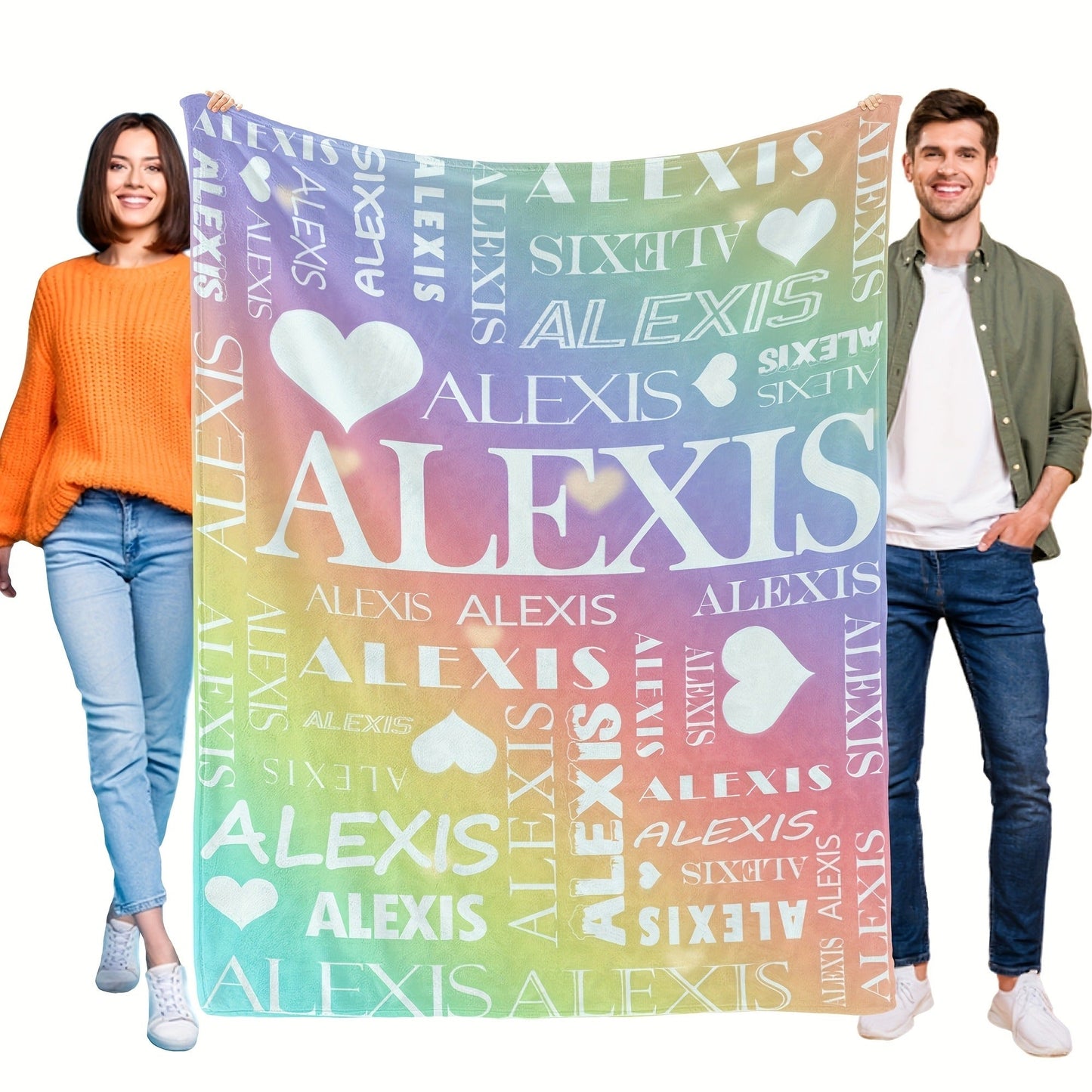 Custom Blanket Personalized Name Blanket Custom Blanket