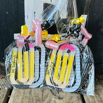 Teacher Appreciation Gift, 3 Set Paper Clip Personalized Jumbo Paper Clip