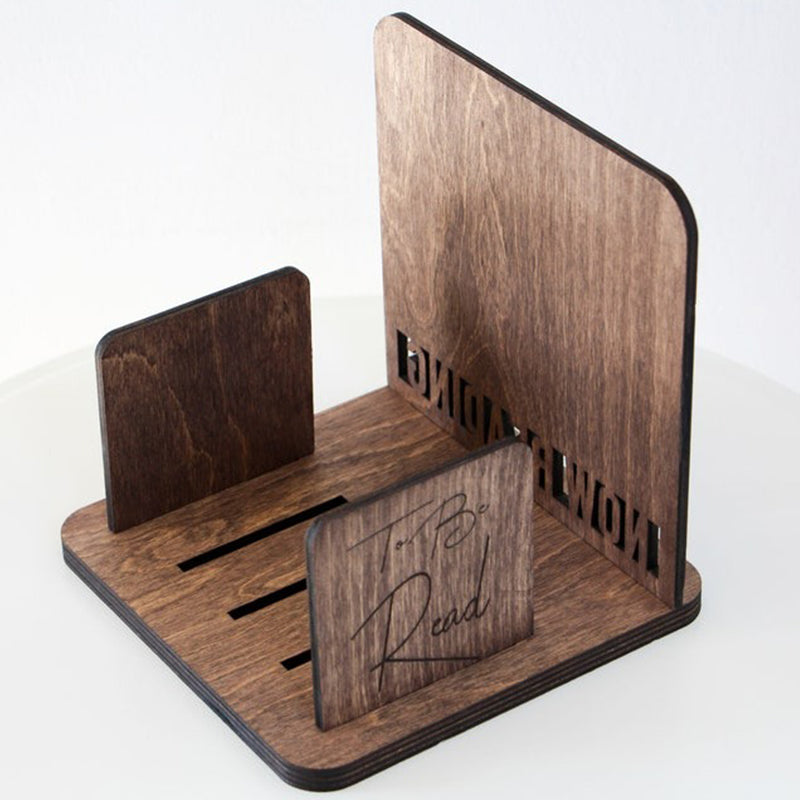Personalized Book Stand, Gift For Him, Gift For Dad