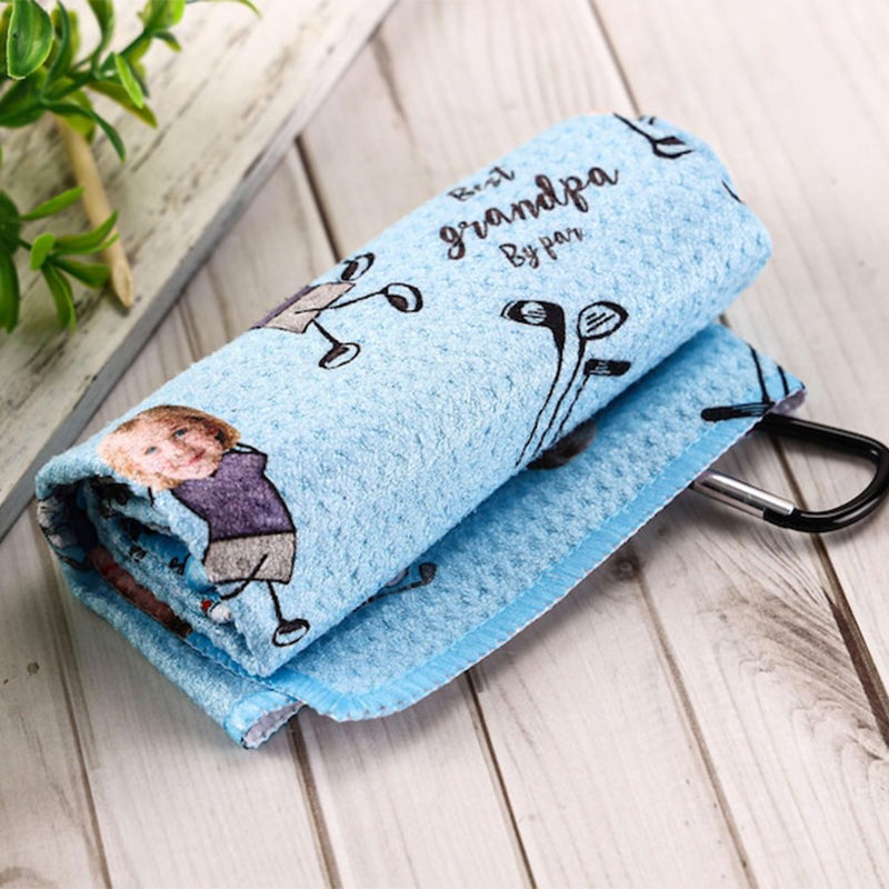 Personalized Photo Golf Towel
