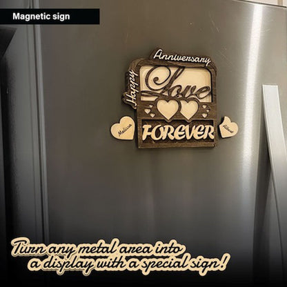 Love Sign, Couples Gift, Personalized gift, Anniversary Gift