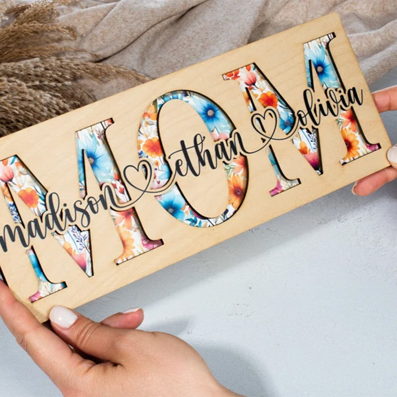 Mothers Day Gifts, Personalized Gifts for Mom, Mom Sign