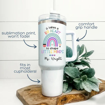 Personalized Teacher Tumbler Custom 40oz Teacher Tumbler