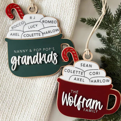 Family Christmas Ornament | Personalized Family Ornament