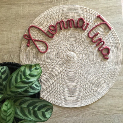 Placemat with name