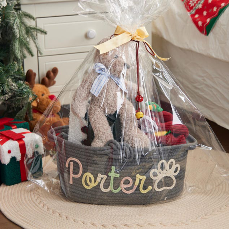 Personalized Basket · Custom Pet Storage Basket