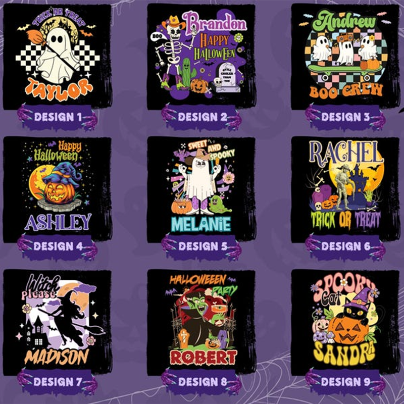 Personalized Halloween Tote Bag, Trick Or Treat Tote Bag