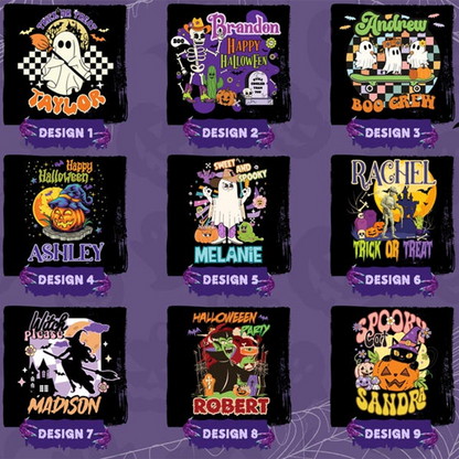 Personalized Halloween Tote Bag, Trick Or Treat Tote Bag