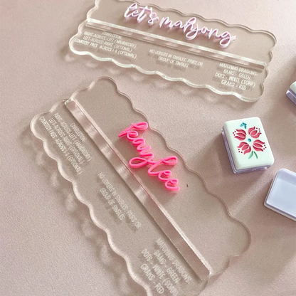 Personalized Mahjong Row Finder with Rules