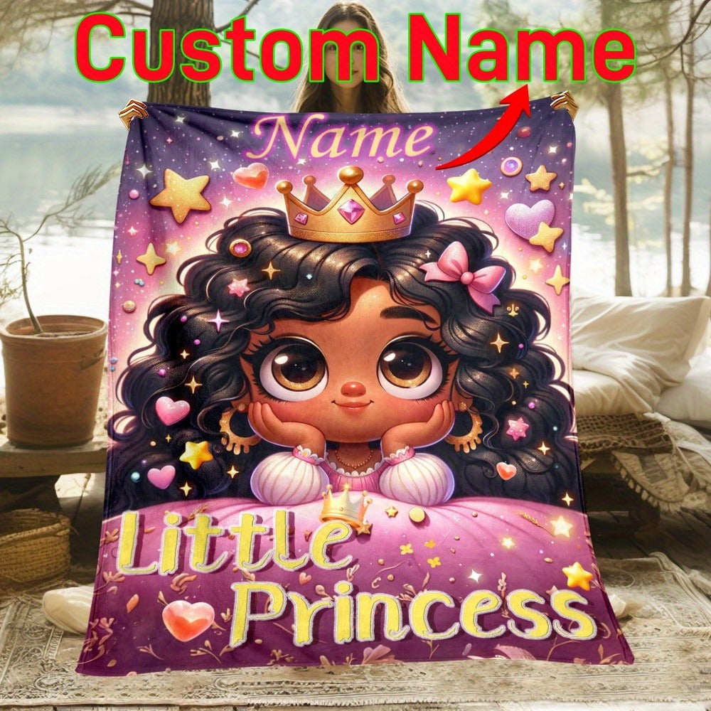Personalized Little Princess Blanket