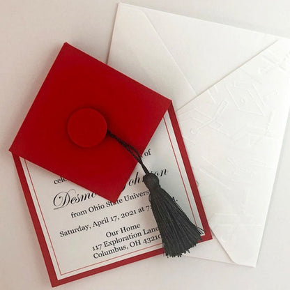 Graduation Invitation 2026 (5 pieces), College Graduation Announcement, High School Grad Party Invites