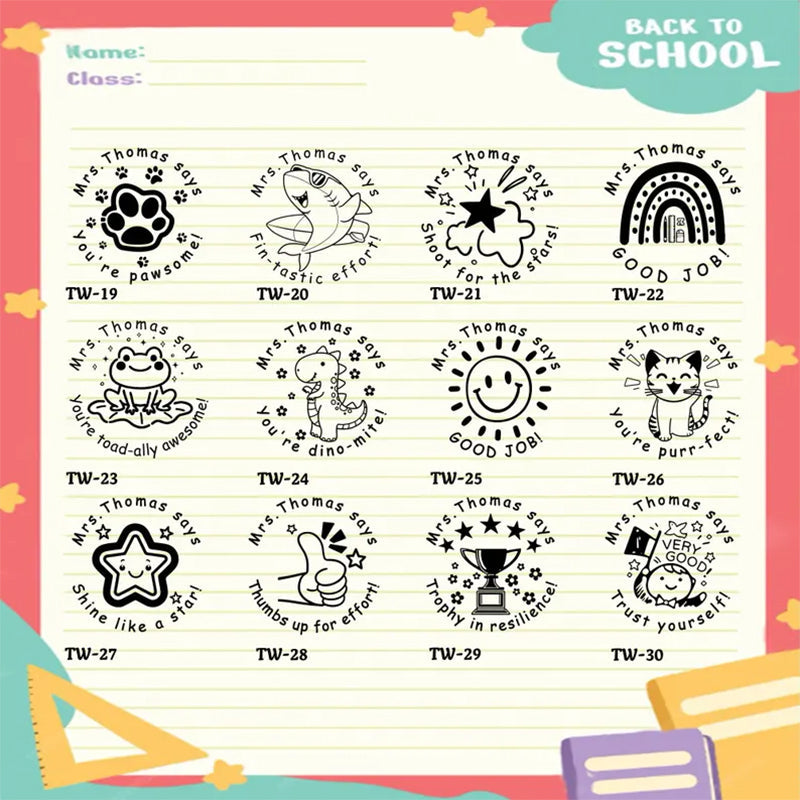 Teacher Gifts, Teacher Comment Stamp