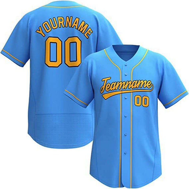 Personalized Team Name And Number Baseball Jersey, Custom Baseball
