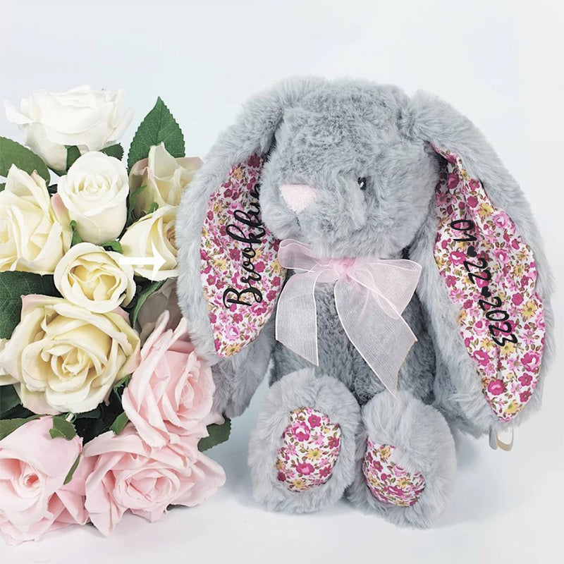 Personalised Soft Toy, Baby Gift, Baby Shower Gift ,New Baby Gift, Baby Easter Keepsake