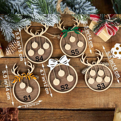 Custom Family Ornament,Personalized Christmas Ornament,Family Christmas Ornament,Home Sign Ornament,Family Christmas Gift
