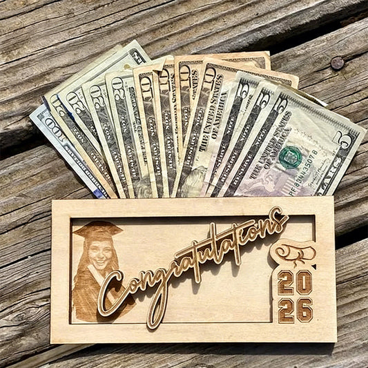 Personalized Graduation Gift Money Holder Custom 2026 Grad Gift