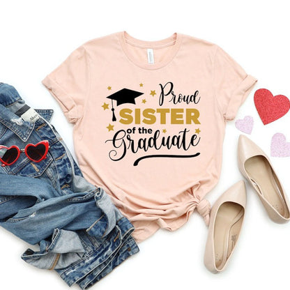 Custom Proud Graduate Tshirt, Proud Of The Graduate Shirt Graduation Gift