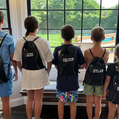 Custom Cheer Drawstring Backpack Bag